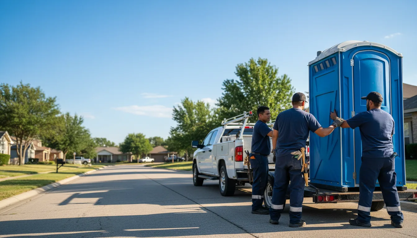 Portable Toilet Rental in Proctor, OK near me